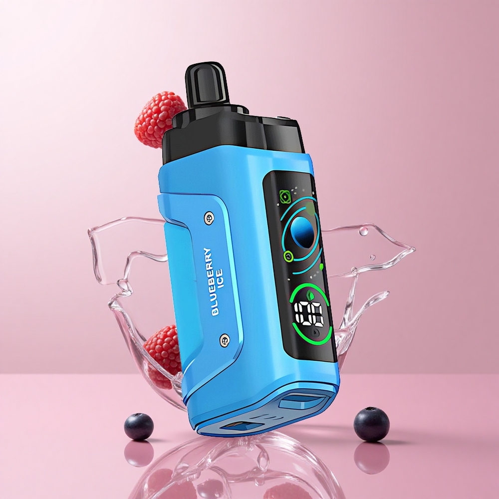 Razz Bar 45000 Puffs Disposable Vape Blueberry Ice Adjustable Airflow