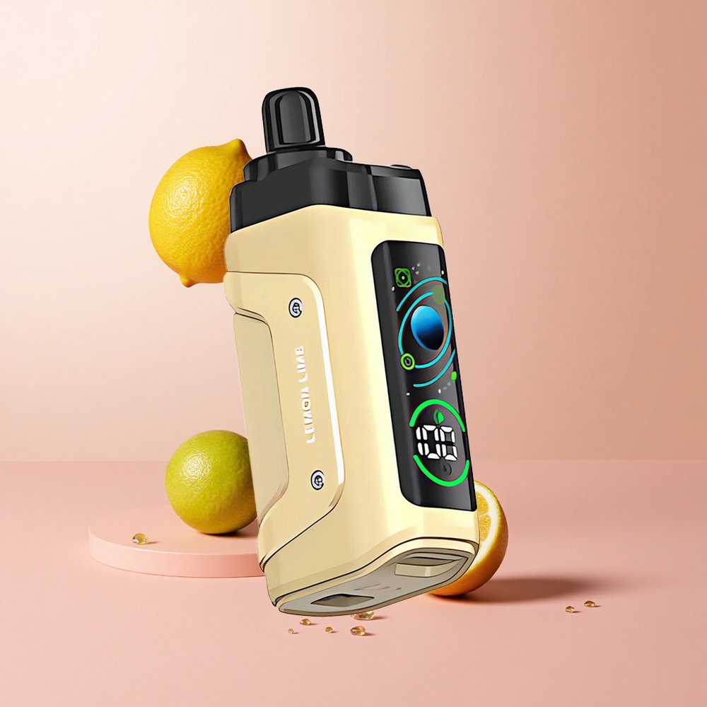 Razz Bar 45000 Puffs Disposable Vape Lemon Lime with Adjustable Airflow & Type-C Rechargeable