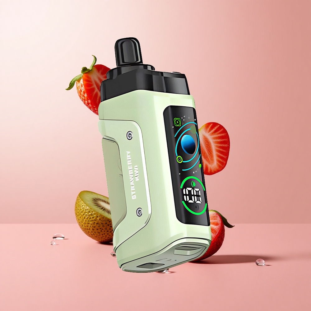 Razz Bar 45000 Puffs Disposable Vape Strawberry Kiwi Adjustable Airflow