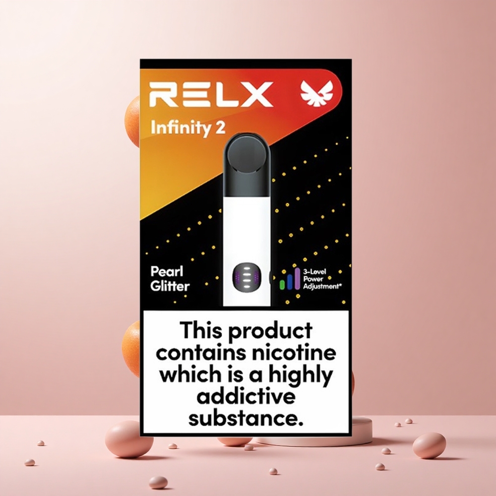 RELX Infinity 2 650 Puffs Pearl Powder Vape Device