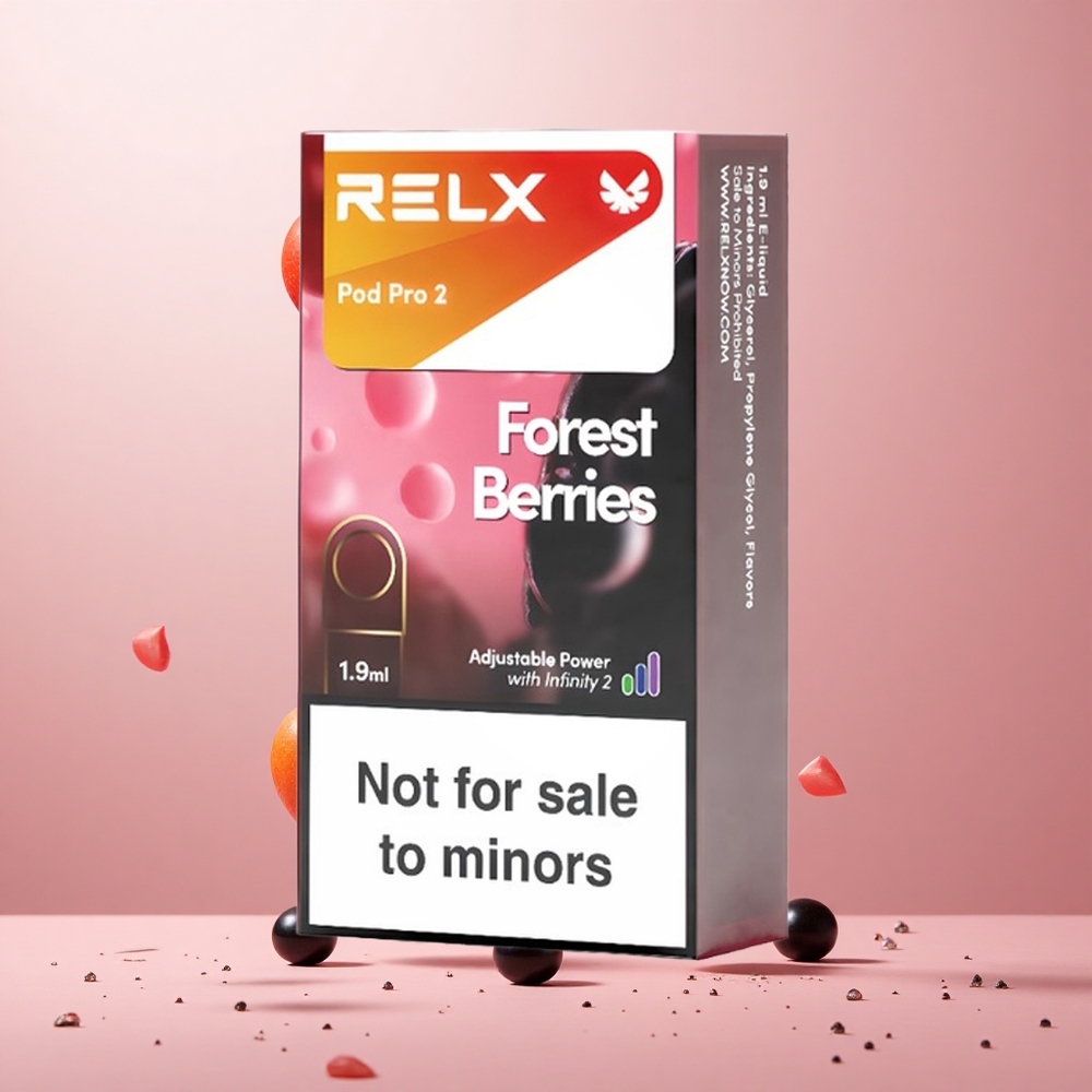 RELX Pod Pro 2 600 Puffs Forest Berries 1.9ml