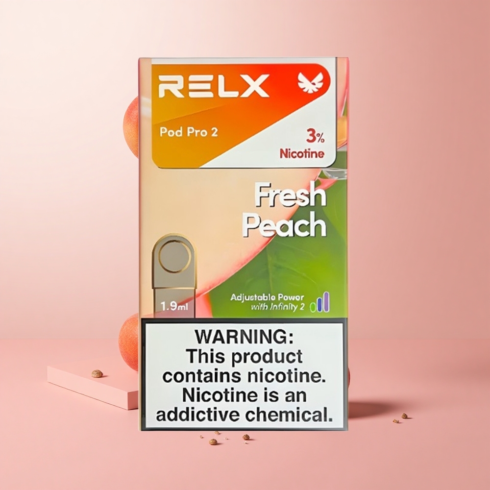 RELX Pod Pro 2 600 Puffs Fresh Peach
