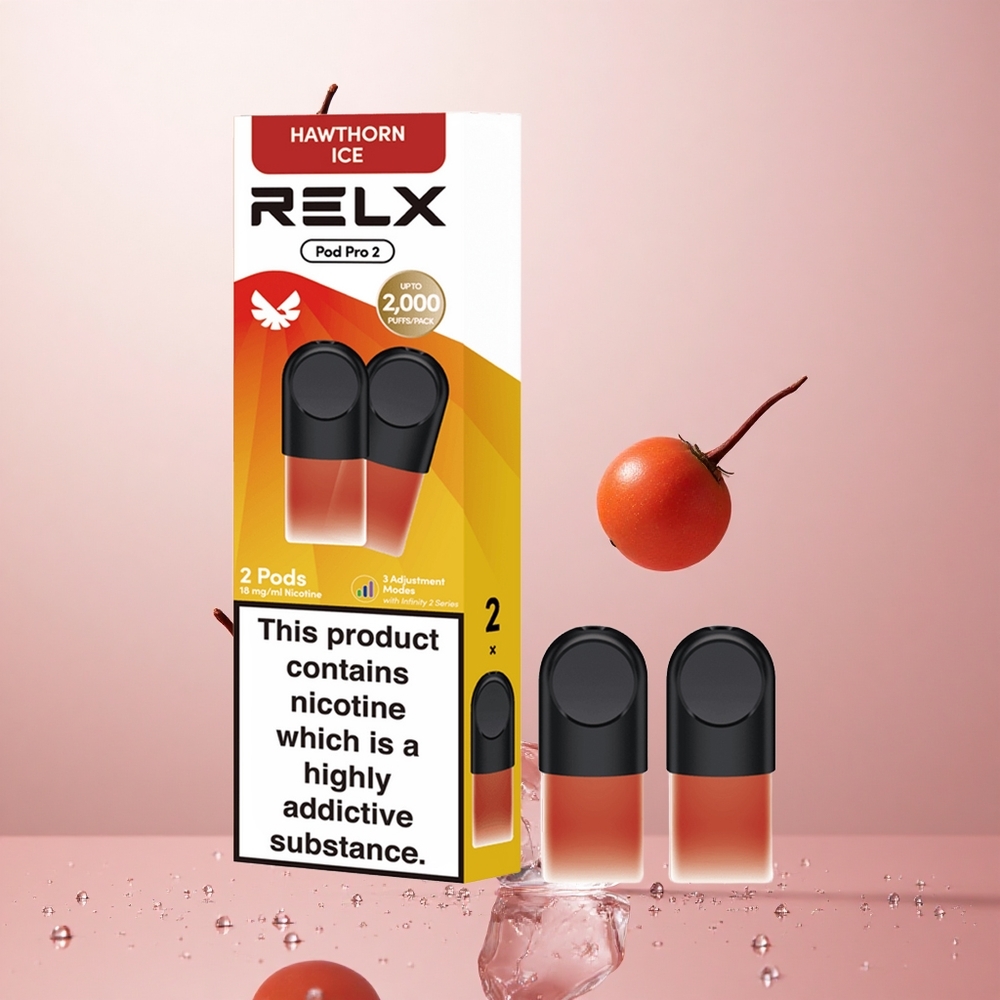 RELX Pod Pro 2 600 Puffs Hawthorn Ice
