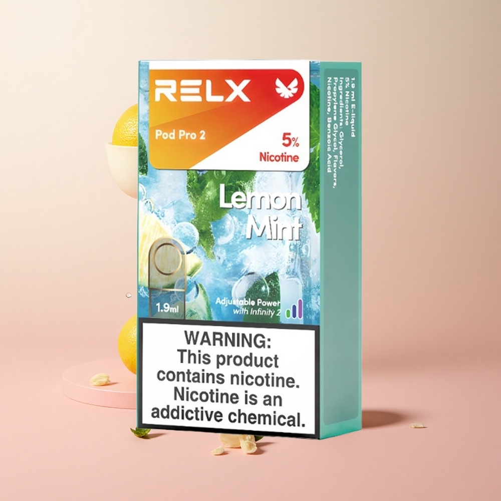 RELX Pod Pro 2 600 Puffs Lemon Mint