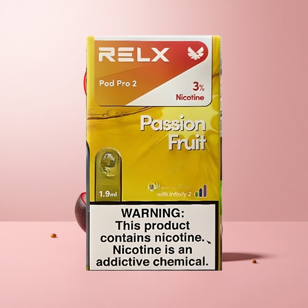 RELX Pod Pro 2 600 Puffs Passion Fruit Vape Device