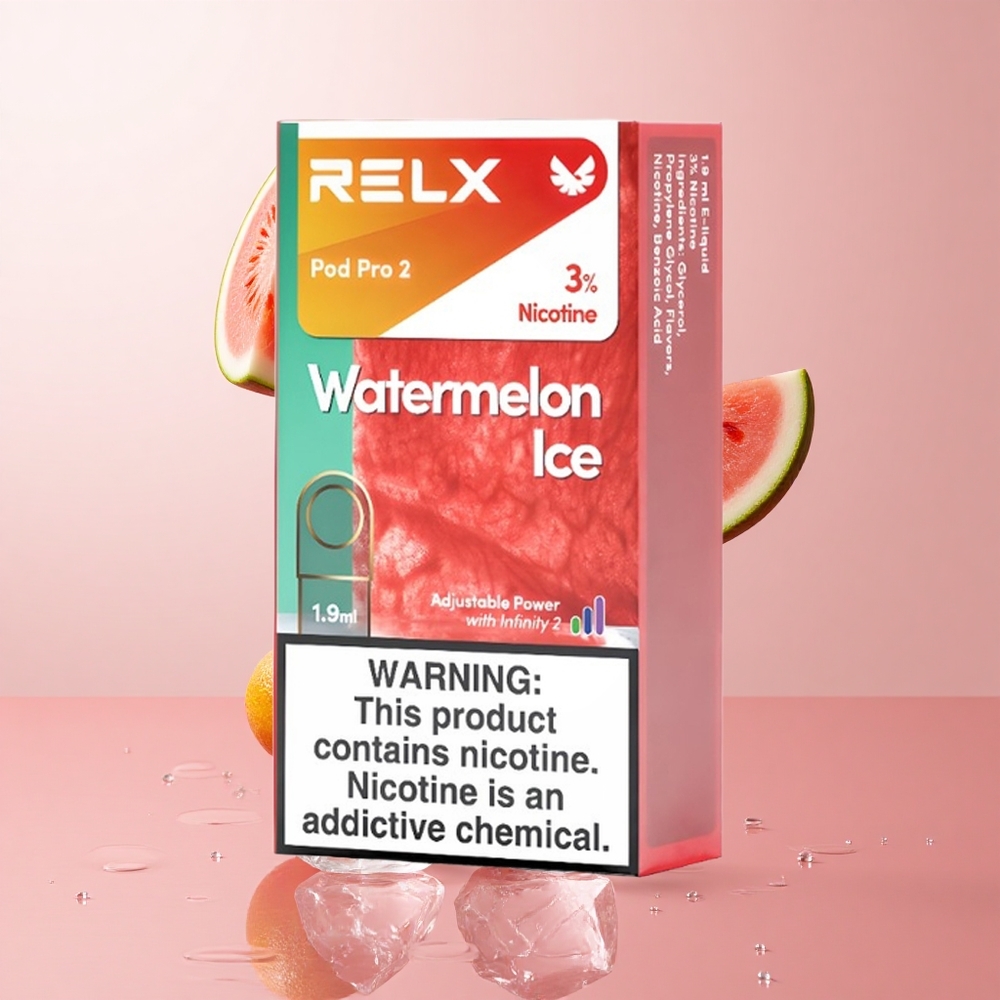 RELX Pod Pro 2 600 Puffs Watermelon Ice Vape Device