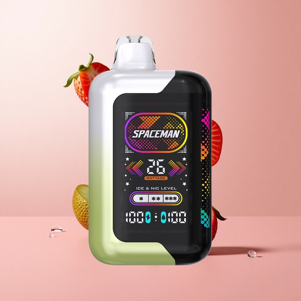 SMOK SPACEMAN SP40000 Strawberry Kiwi Ultra-Large LED Disposable Vape